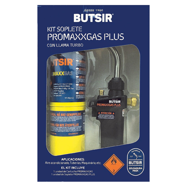 PACK SOPLETE PROMAXXGAS PLUS BUTSIR