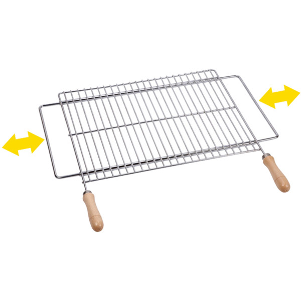 PARRILLA ACERO INOX EXTENSIBLE SAUVIC